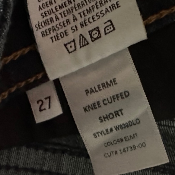 Hudson knee cuff shorts size 27 - Picture 3 of 4